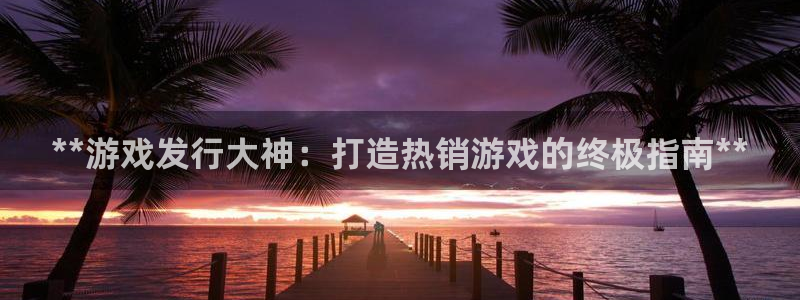 新航娱乐app最新版本更新内容介绍大全：**游戏发行大神：打造热销游戏的终极指南**