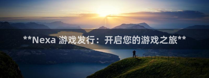 新航娱乐挂机.直开.中国(官方下载)：**Nexa 游戏发行：开启您的游戏之旅**