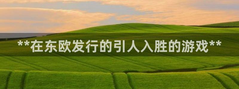 新航娱乐app最新版本更新内容在哪看：**在东欧发行的引人入胜的游戏**